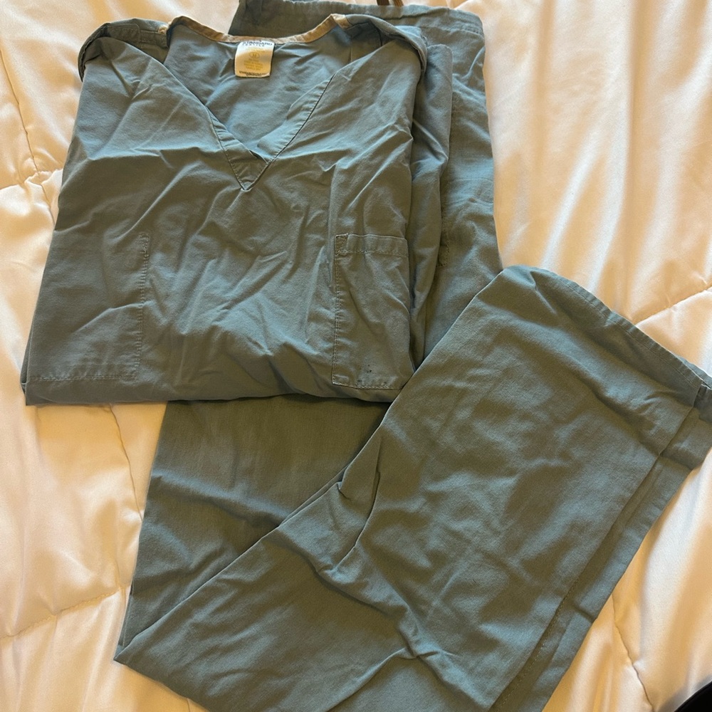Teal Scrub Set